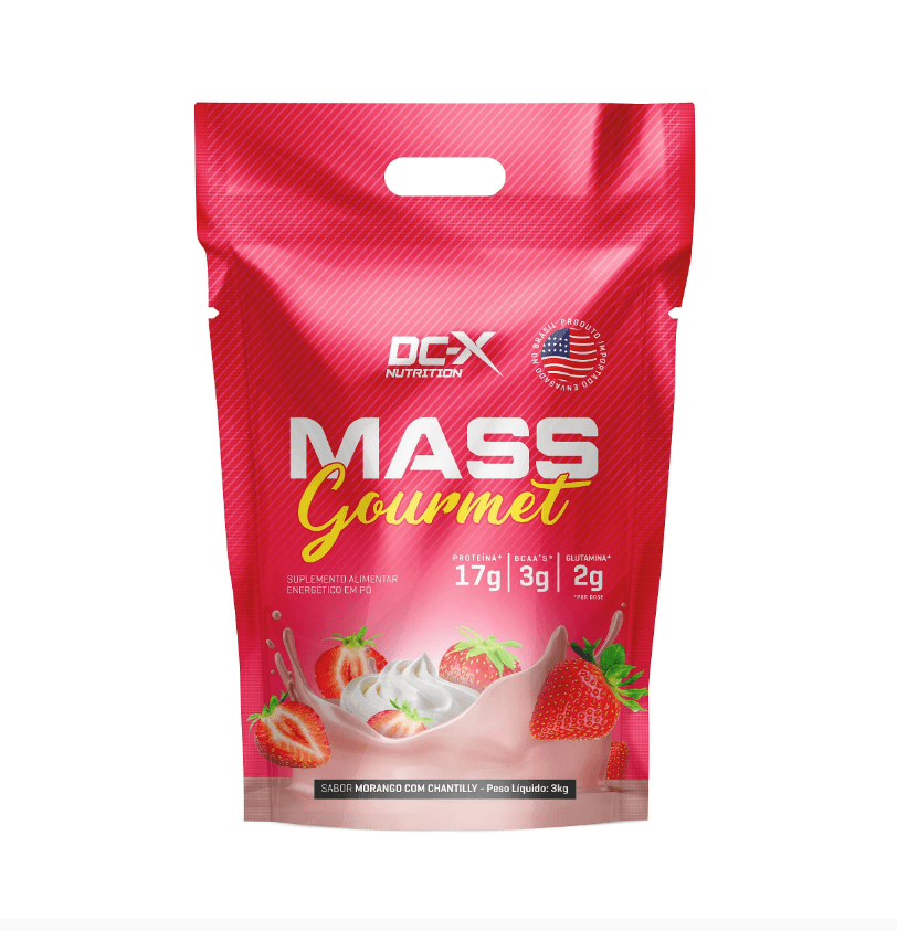 Hipercalórico Mass Gourmet 3kg DCX - Loja Keyse