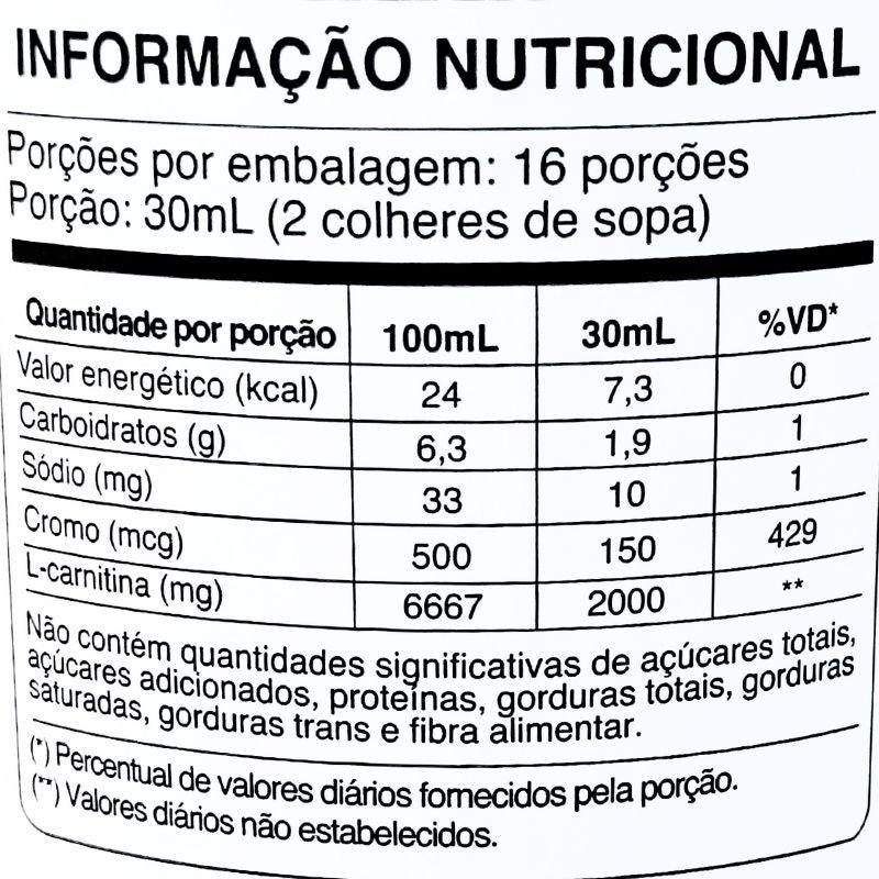 L-Carn 2000 - L-Carnitina +Cromo - DCX Nutrition - Loja Keyse