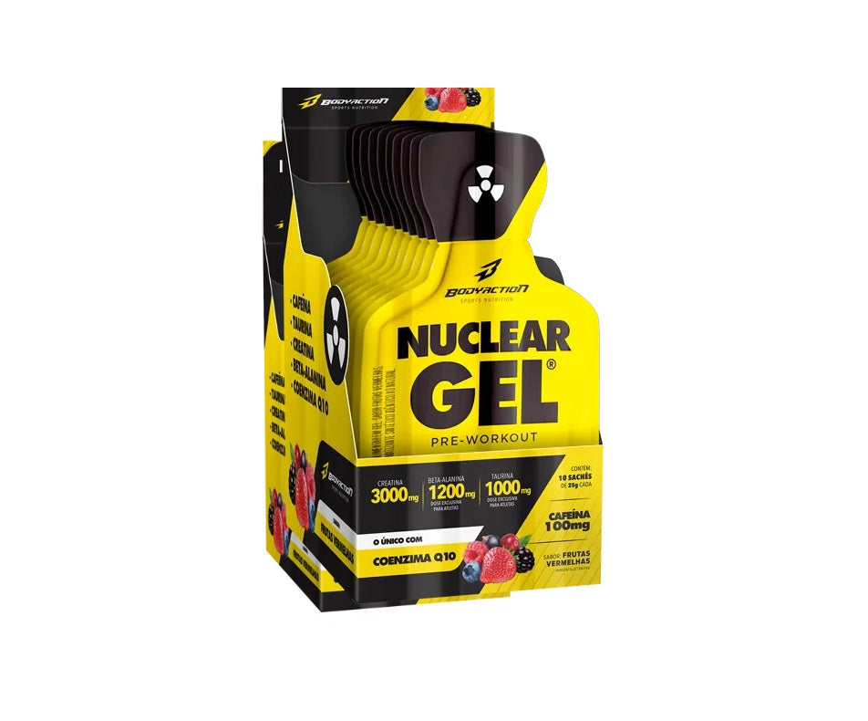 Pré treino Nuclear Rusch Gel sachês