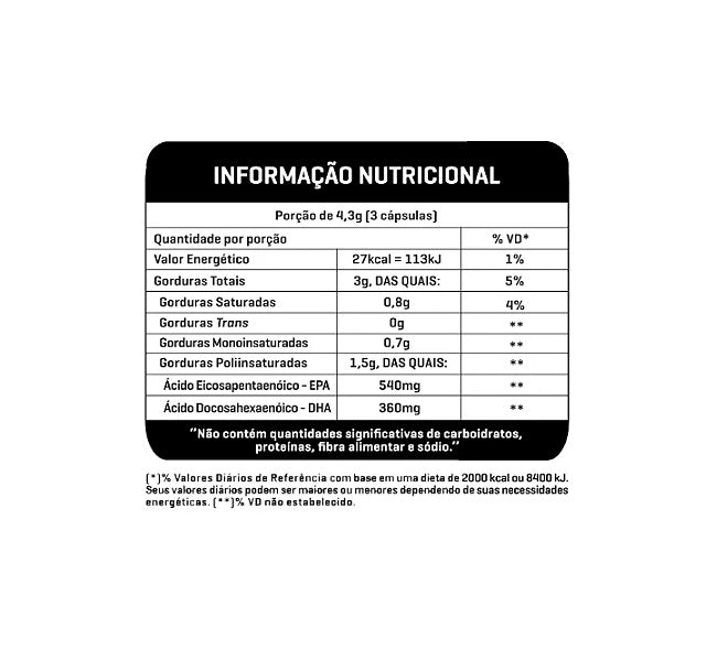 Ômega 3 DCX Odor Free 90 cápsulas