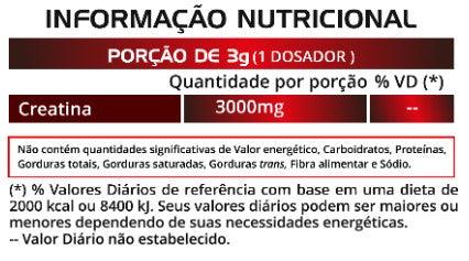 CREATINE POWDER EURONUTRY 300G - Loja Keyse