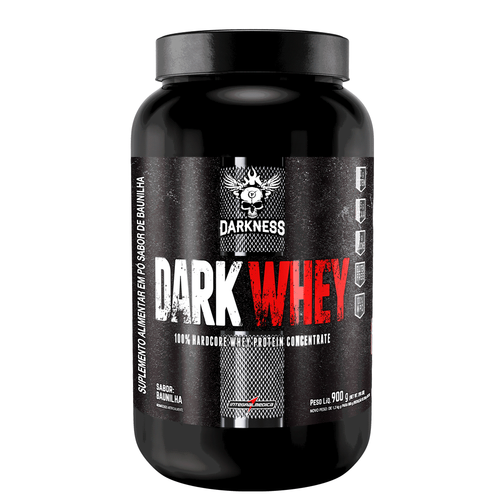 Dark Whey 900g - Darkness - Loja Keyse