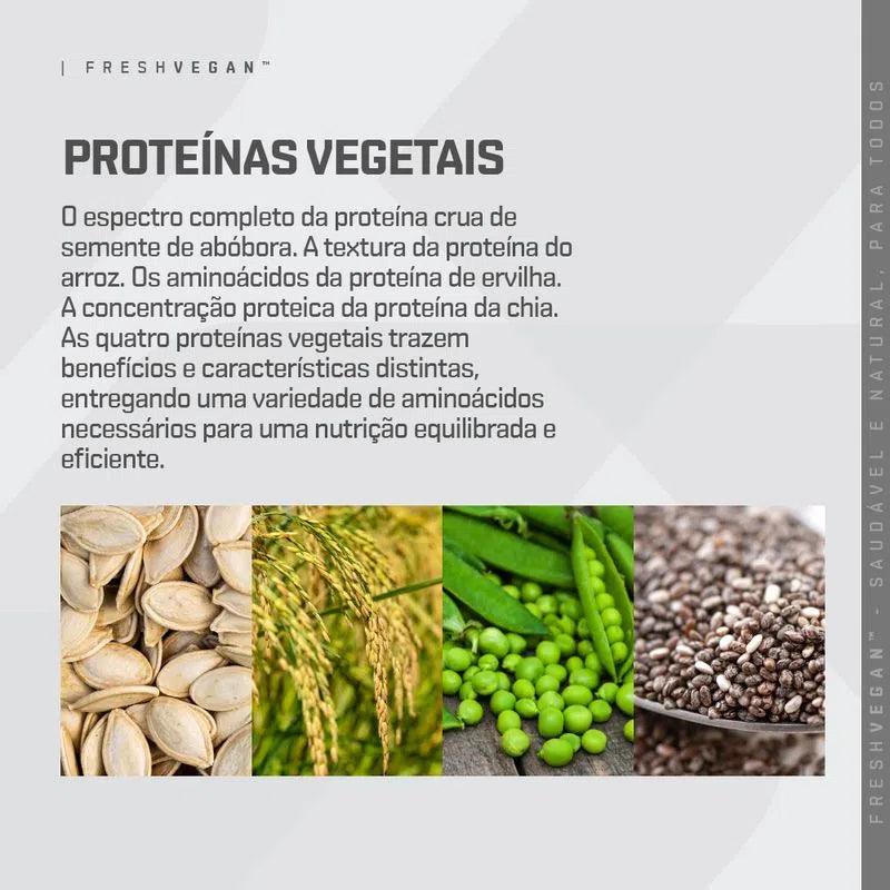 FRESHVEGAN CACAU - DUX NUTRITION - POTE 520G - Loja Keyse