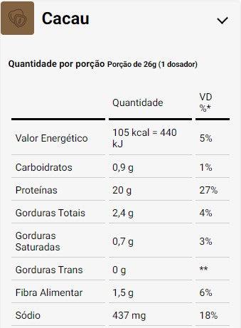 FRESHVEGAN CACAU - DUX NUTRITION - POTE 520G - Loja Keyse