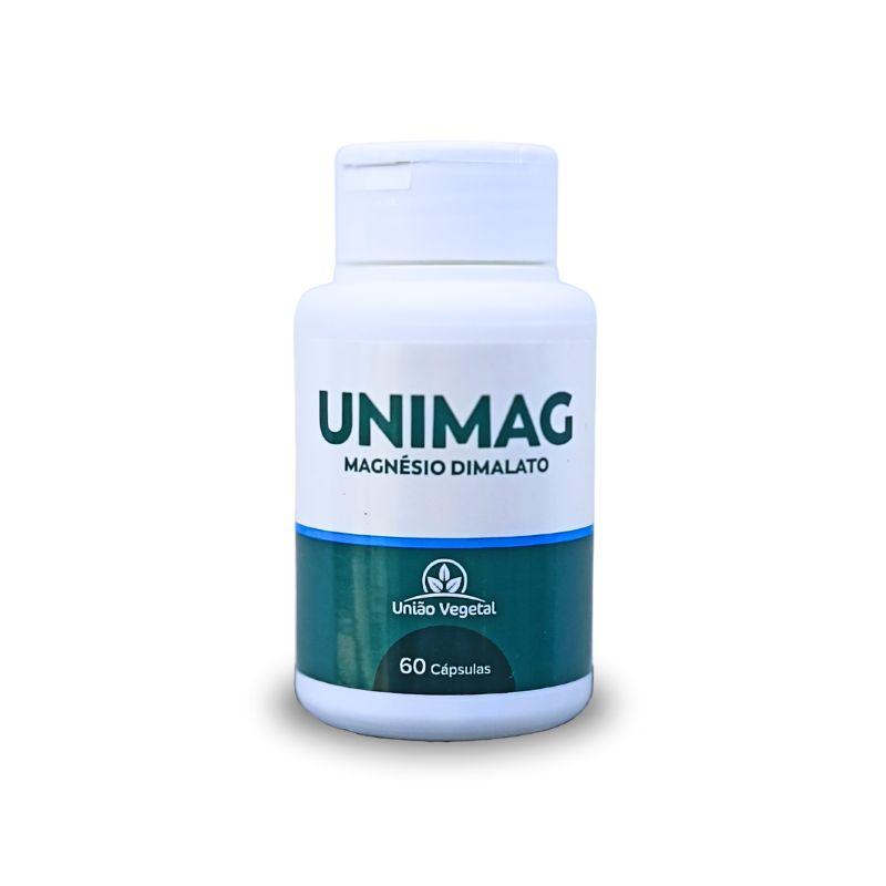Magnésio Dimalato Unimag 350mg - 60 caps - Loja Keyse