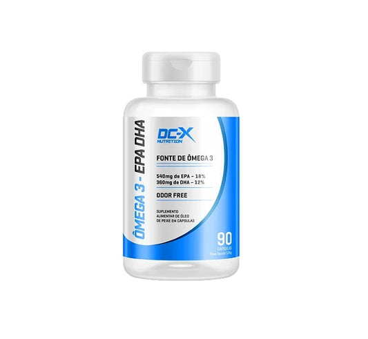 Ômega 3 DCX Odor Free 90 cápsulas