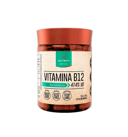 Vitamina B12 60 caps - Nutrify