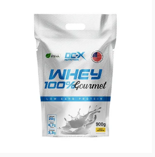 Whey 100% Gourmet 900G DCX - refil - Loja Keyse