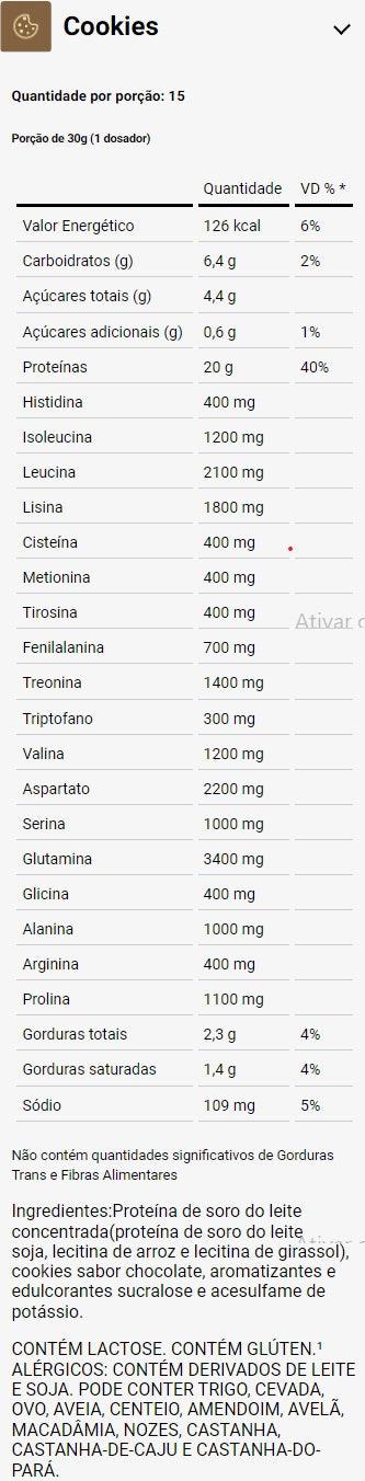 Whey Protein concentrado 900G - DUX Nutrition - Loja Keyse